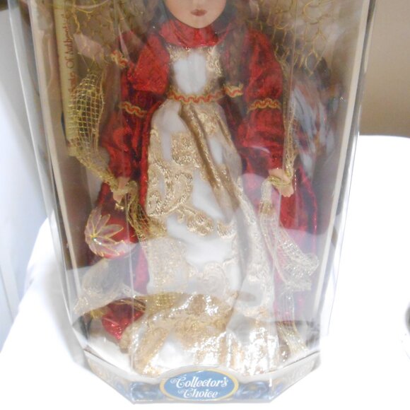 NIB COLLECTORS CHOICE LIMITED EDITION CHRISTMAS GOLD ANGEL WINGS 16" DOLL w/ COA - Picture 4 of 14